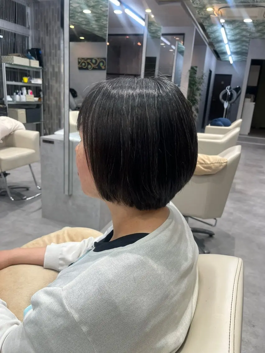 ショート も えのヘアスタイル