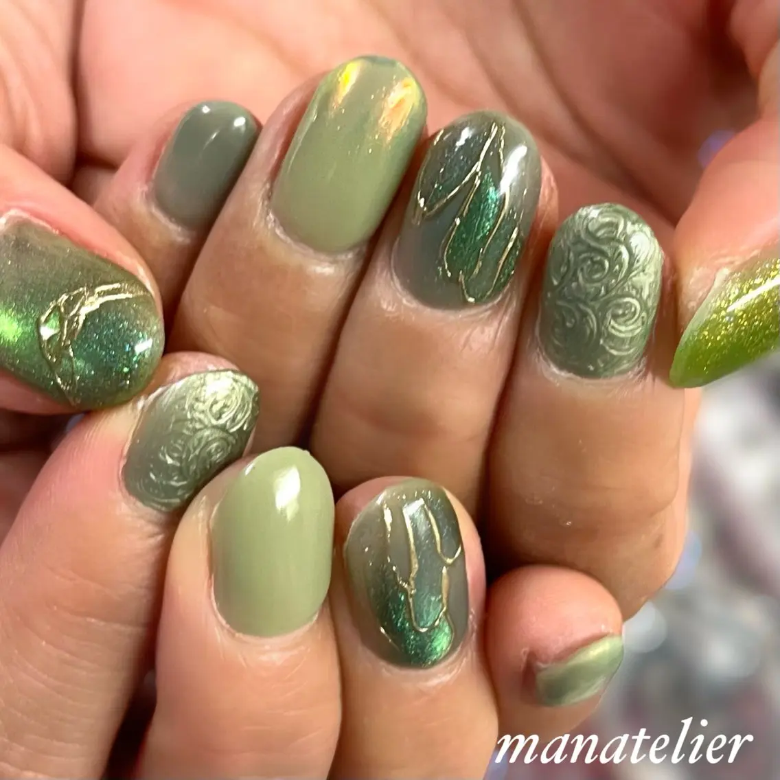 ネイル ハンドネイル manatelier マナトリエのネイルデザイン