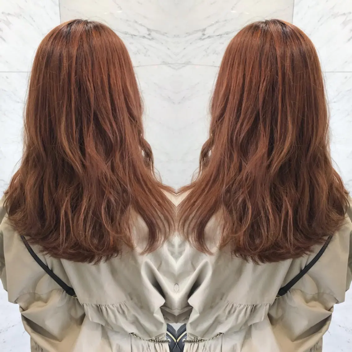 ロング カラー ヘアカラー 重政 和樹のヘアスタイル