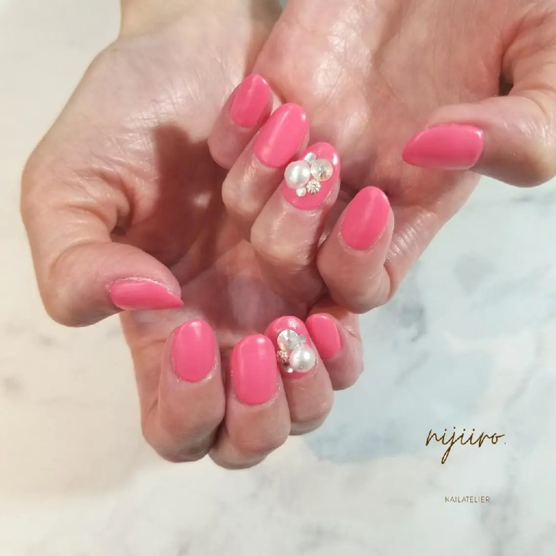 ネイル ハンドネイル nijiiro🌈 サトウのネイルデザイン
