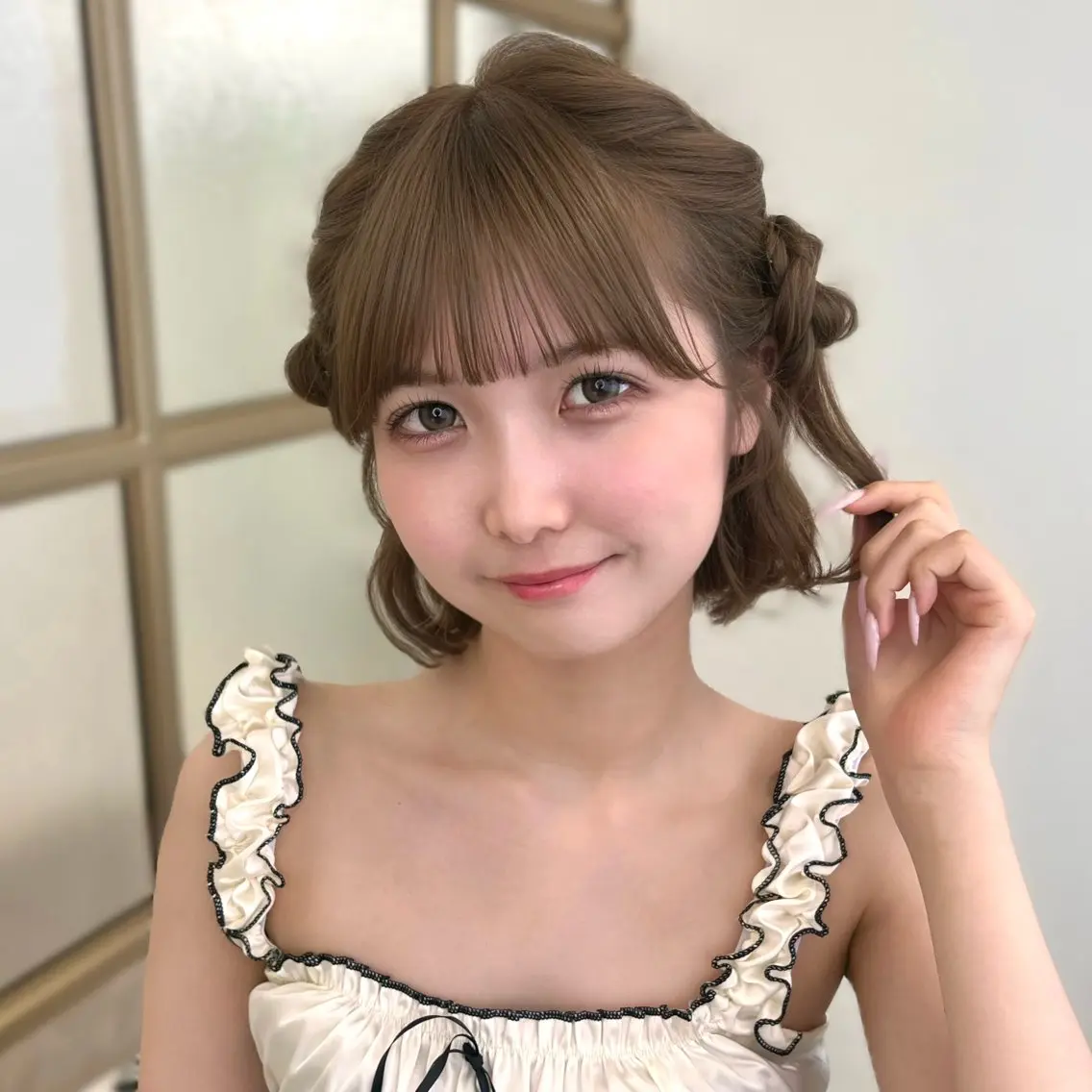 ショート ヘアアレンジ 🪞ボブ特化/顔 まわり🧸mai🎀のヘアスタイル