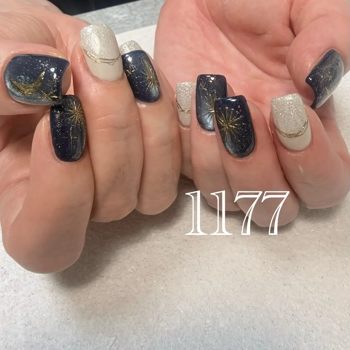 ネイル ハンドネイル nailsalon 1177のネイルデザイン