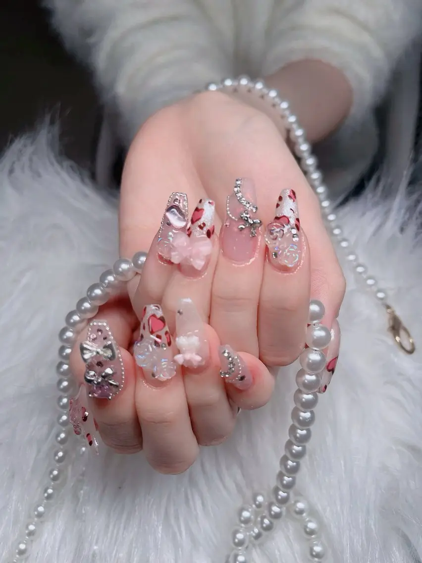 ネイル オーロラネイル フレンチネイル ジェルネイル ハロウィン 韓国ネイル ハンドネイル neco H.babynailのネイルデザイン
