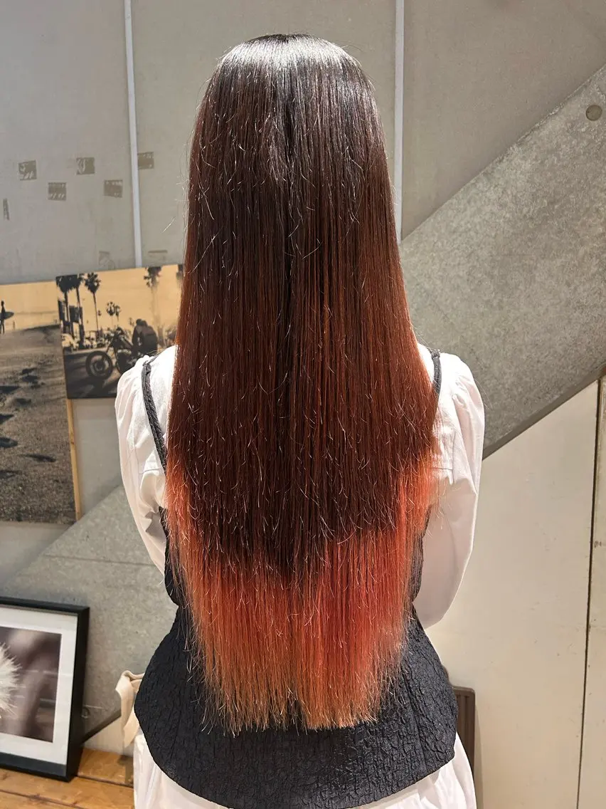 ロング 渋谷/縮毛矯正✨ 惺虎のヘアスタイル