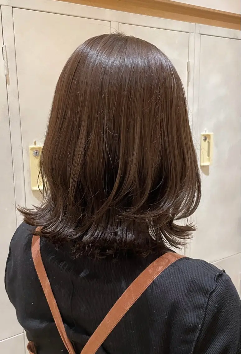 ミディアム Luana難波 🫧NOAのヘアスタイル