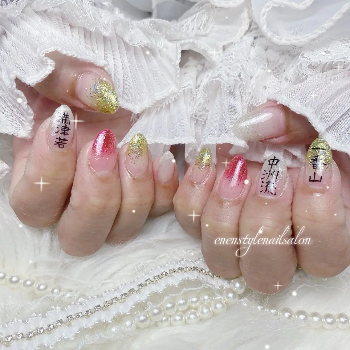 ネイル ハンドネイル 🐾enen style 🐾のネイルデザイン
