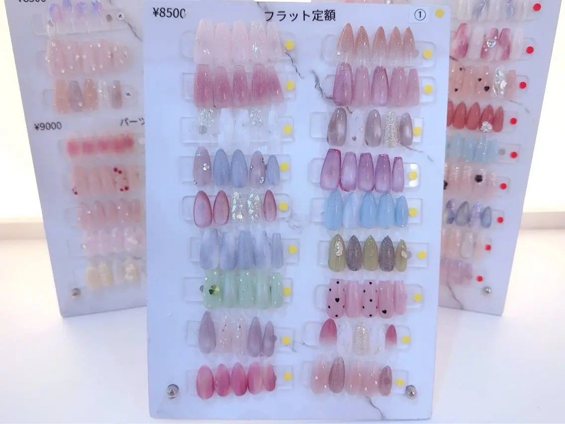 ネイル エルバイノリコ小川 パラジェル取扱店のネイルデザイン