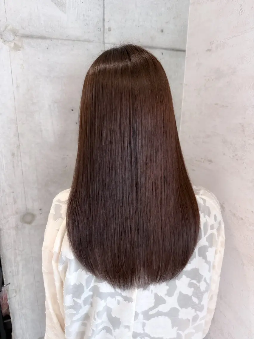 カラー ヘアカラー トリートメント 🎀ヘアセット/艶髪 /はやしほのか🎀のヘアスタイル