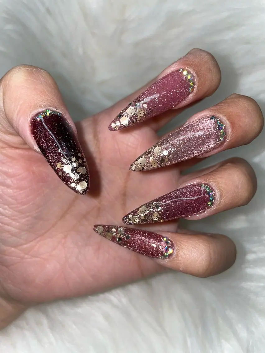 ネイル マグネットネイル Cherie__ nailのネイルデザイン