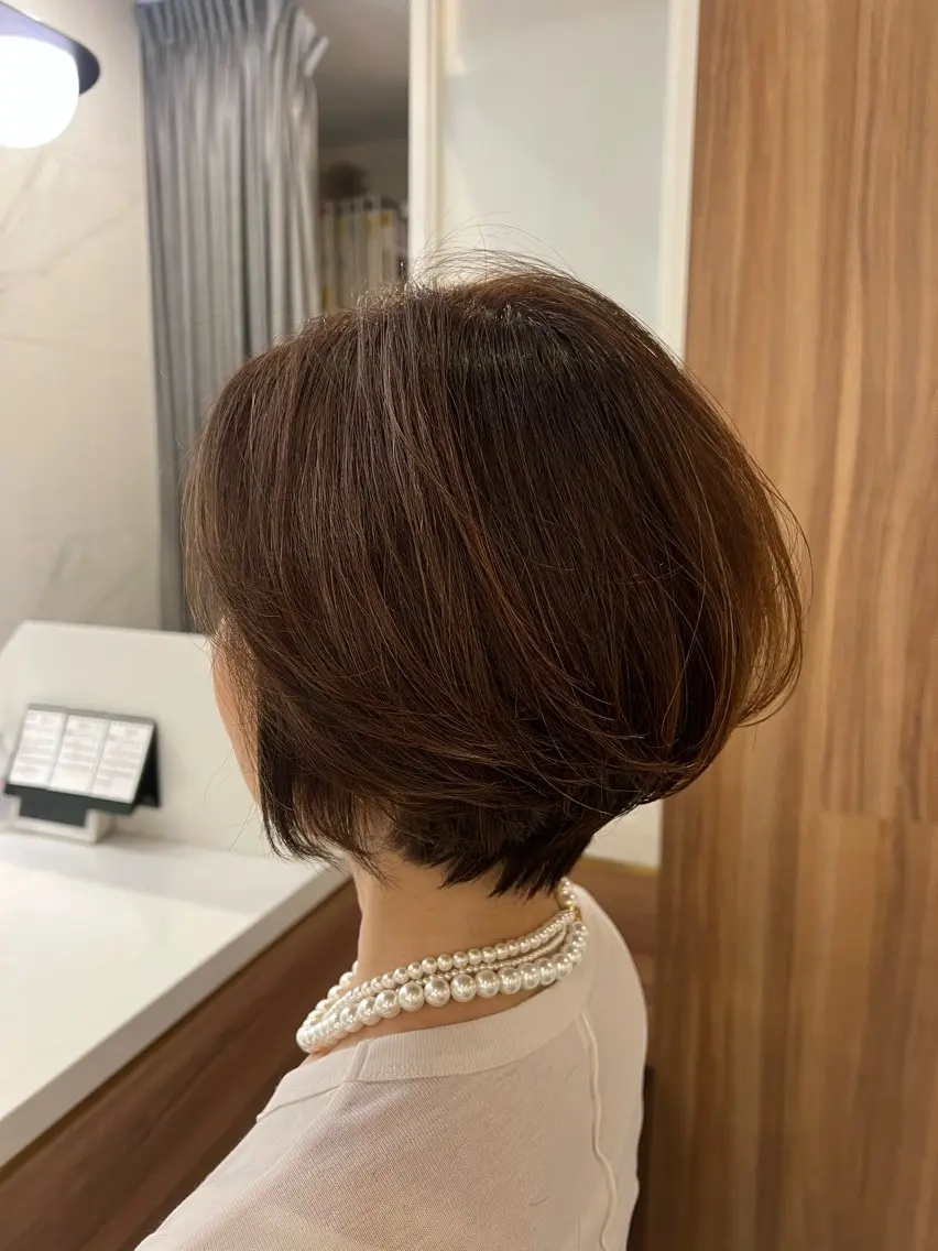 ショート 村中 逸紀のヘアスタイル