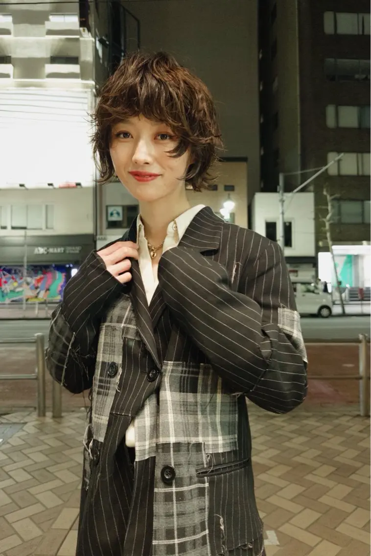 ショート カット パーマ ハッシュカット/ パーマ/畠山大のヘアスタイル