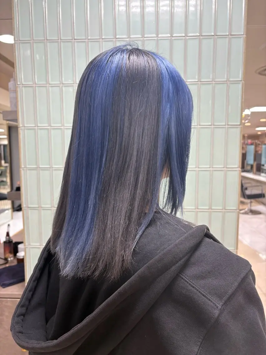カラー デザインカラー 🌿新宿 カットモデル🫧のヘアスタイル