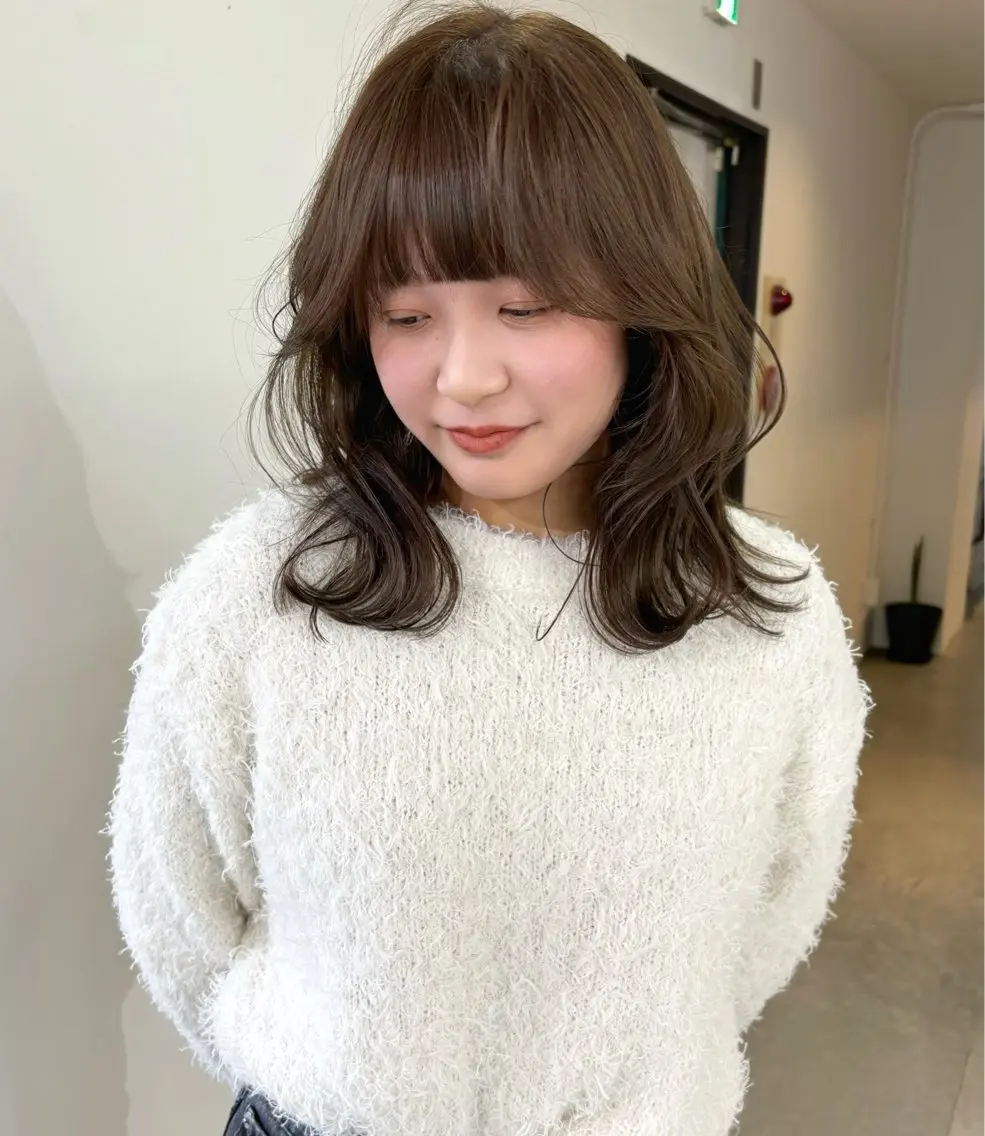 ロング カラー ブリーチ 透明感カラー ダブルカラー ブリーチなしカラー カット ヘアカラー mizuki/ピンク ベージュ.レイヤーのヘアスタイル