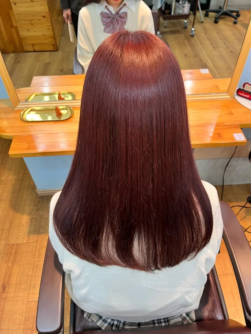 ロング カラー ダブルカラー インナーカラー 髪質改善 ヘアカラー トリートメント ヘッドスパ 🫧ハイトーン/ ブリーチ🫧白石航汰のヘアスタイル