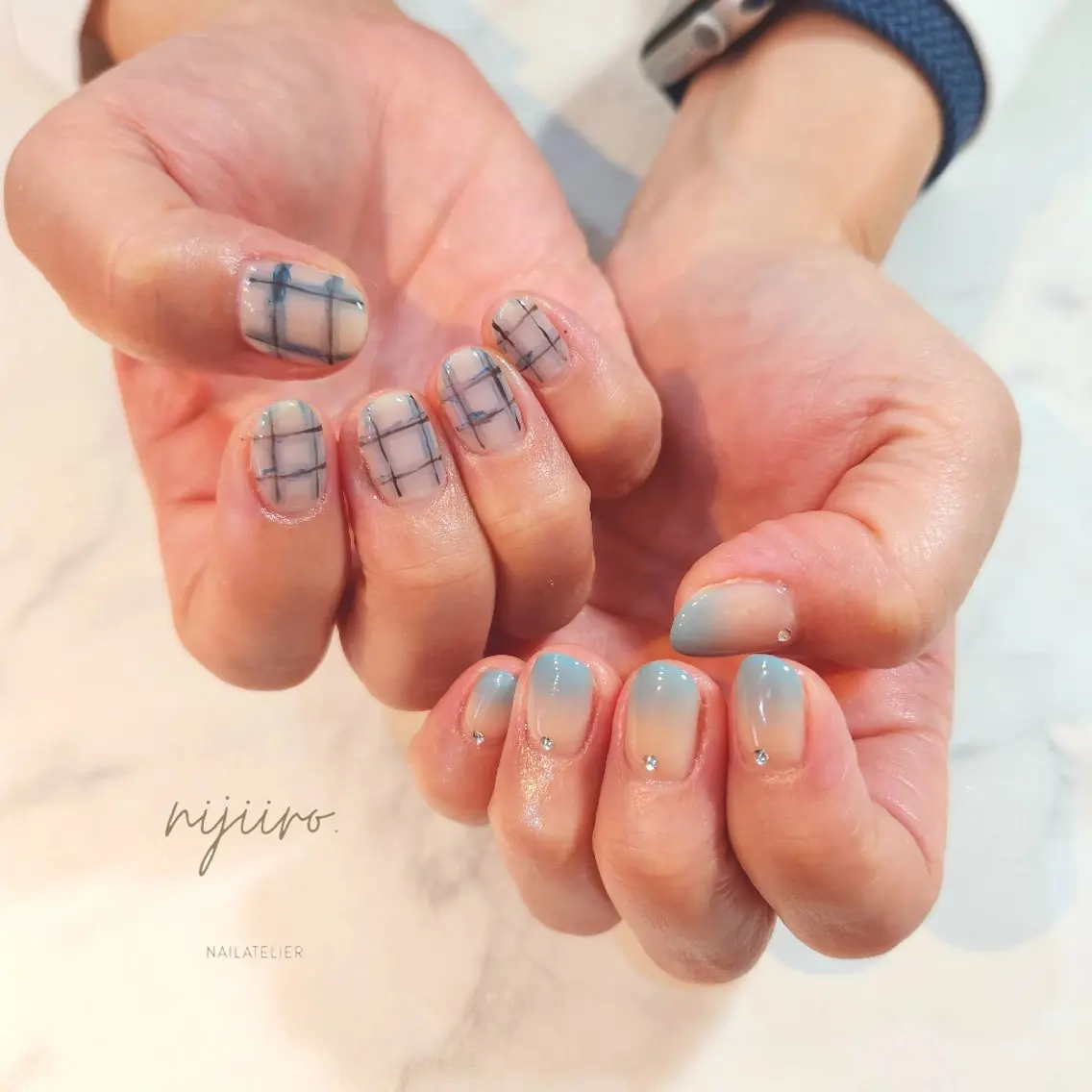 ネイル ハンドネイル nijiiro🌈 サトウのネイルデザイン