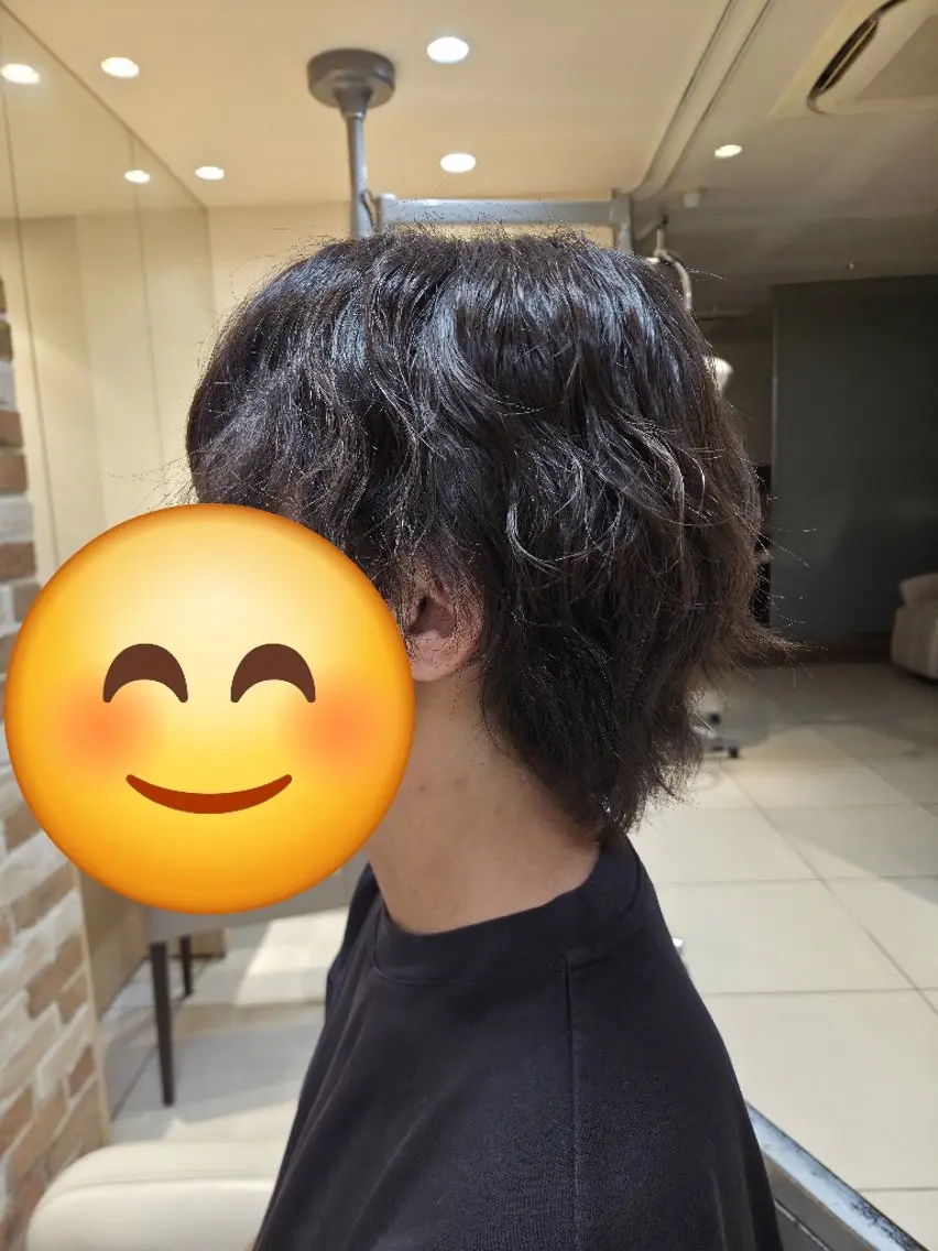 ミディアム メンズ パーマ カット パーマ メンズパーマ/矯正 /カット/樋口捷🔥のヘアスタイル