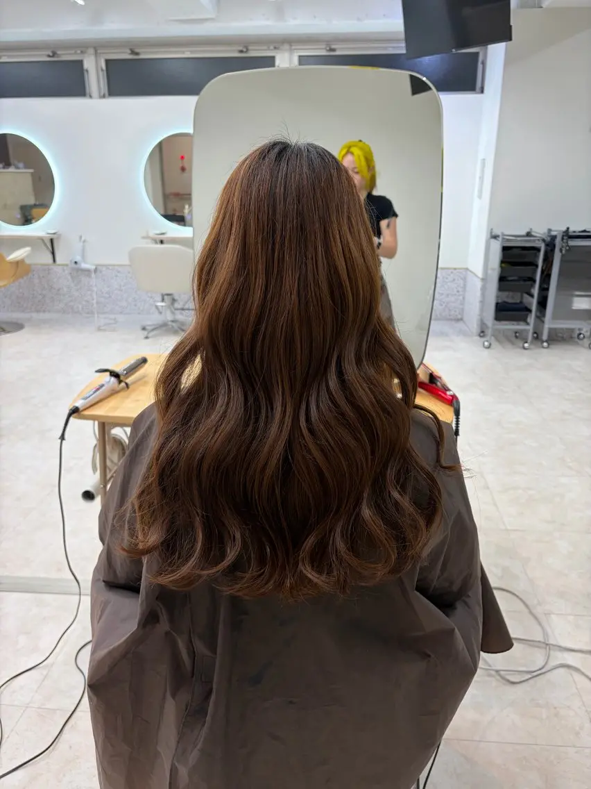 ロング ヘアアレンジ ブリーチモデル募集中 YUWA...大宮のヘアスタイル