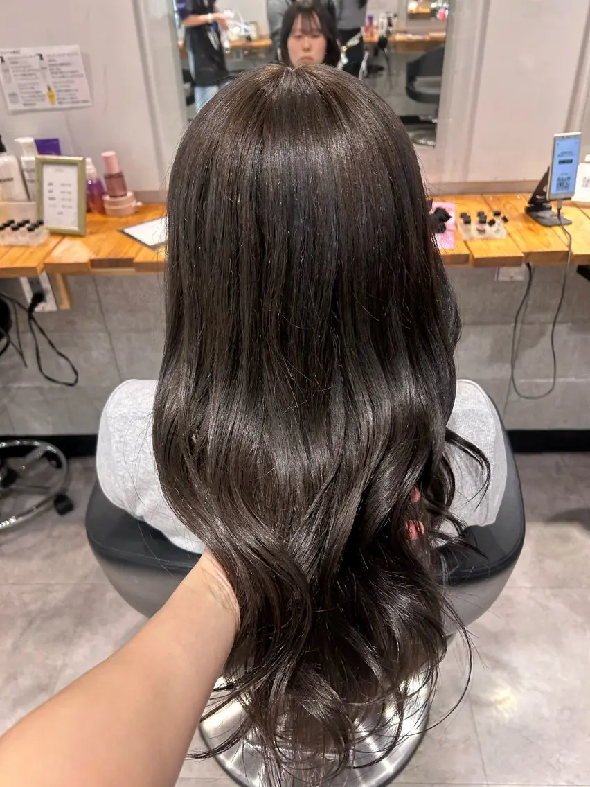 ロング ヘアカラー ヘッドスパ レイヤーStyle 🪽菜々実のヘアスタイル