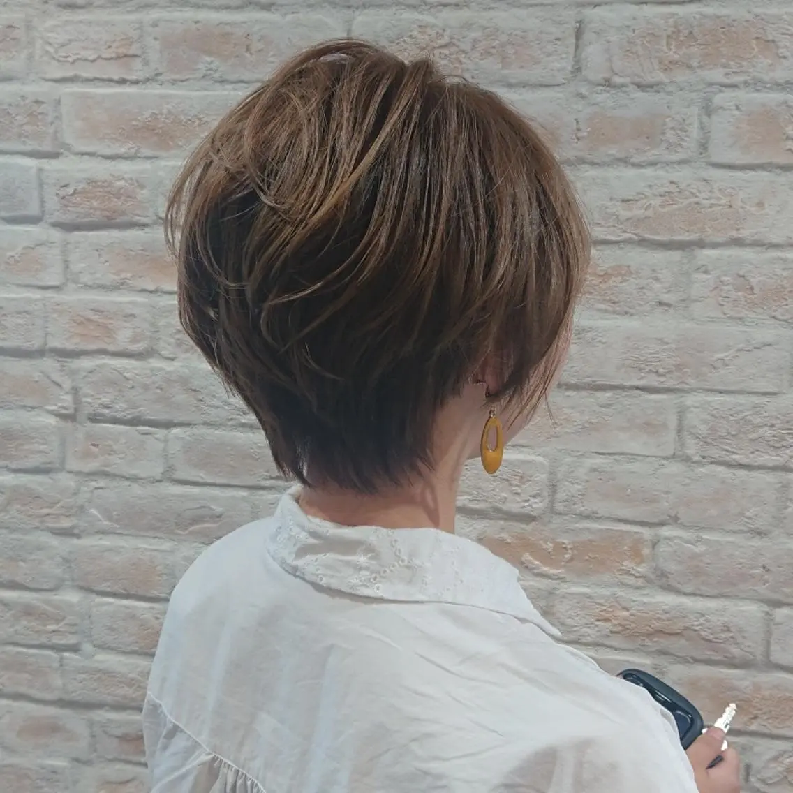 ショート ショートヘア 赤松 摩美のヘアスタイル