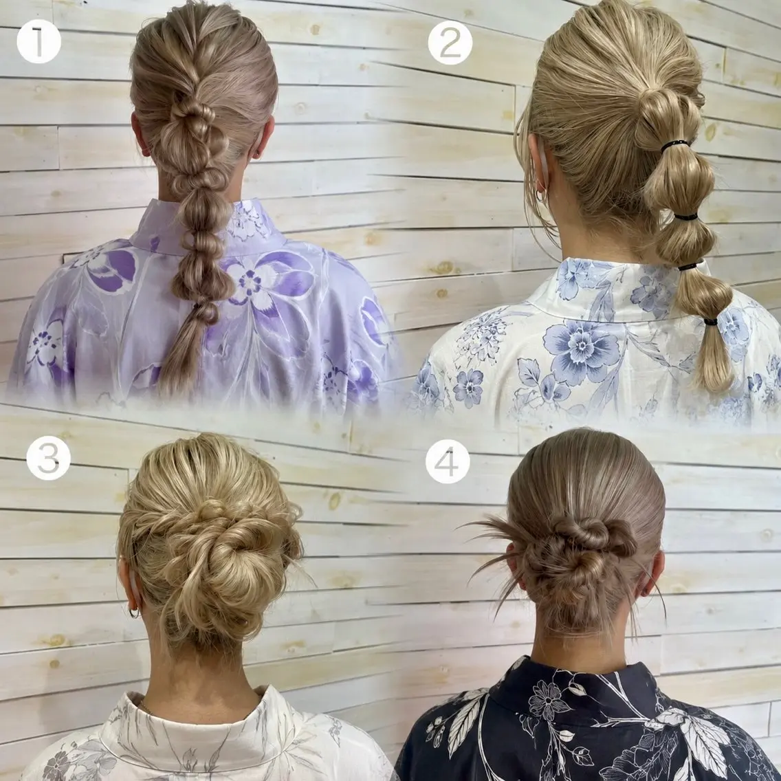 🤍着付け👘+ヘアセットセット🤍の写真
