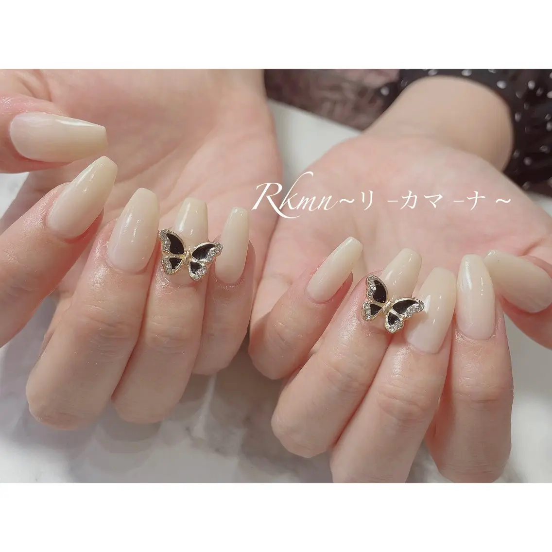 ネイル アートネイル ワンカラーネイル シンプルネイル 春ネイル ホワイト ハンドネイル フットネイル ハンドケア Rkmn ~リ-カマ-ナ~のネイルデザイン