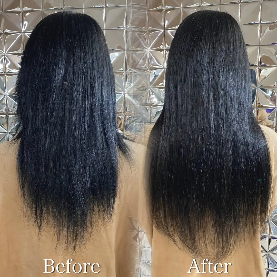 ロング ロング エクステ ラブスタシー Lilyのヘアスタイル