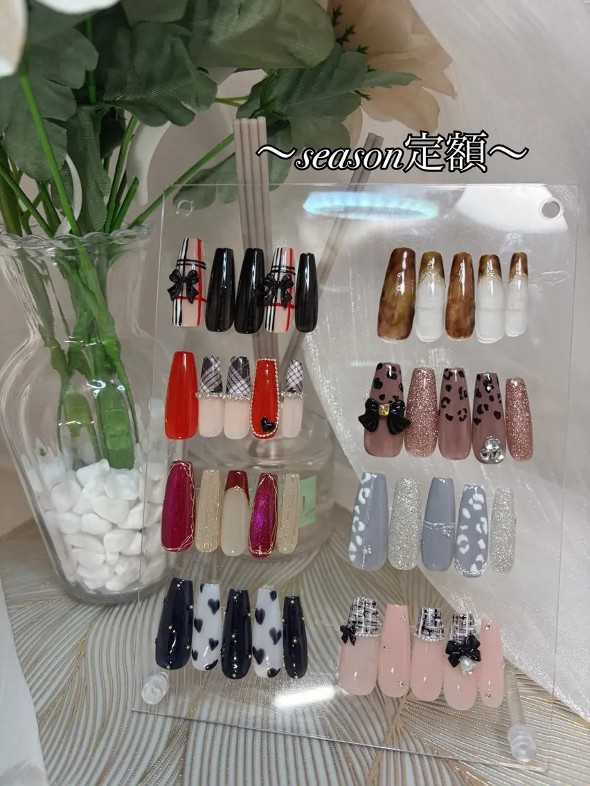 四季をネイルで💅Sason定額🎀の写真