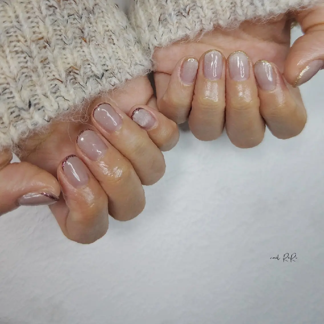 ネイル フレンチネイル nail RiRi アトレナチュラのエステ・リラクイメージ