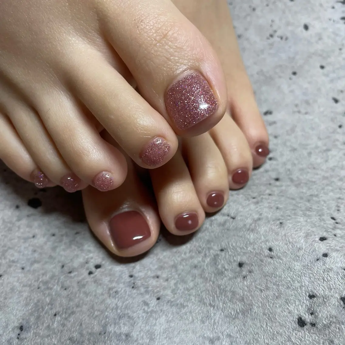 ネイル ワンカラーネイル シンプルネイル DISCO HAIR bello NAILのネイルデザイン