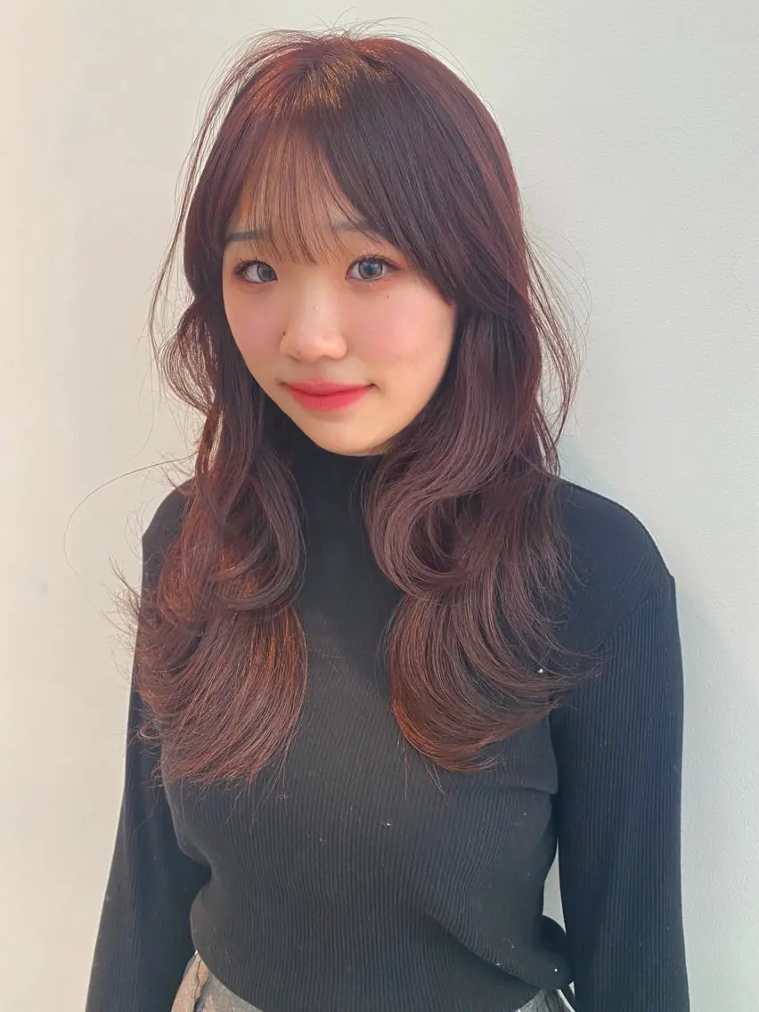 ロング カラー ブリーチ ブリーチなしカラー mai / linoah˚✧のヘアスタイル