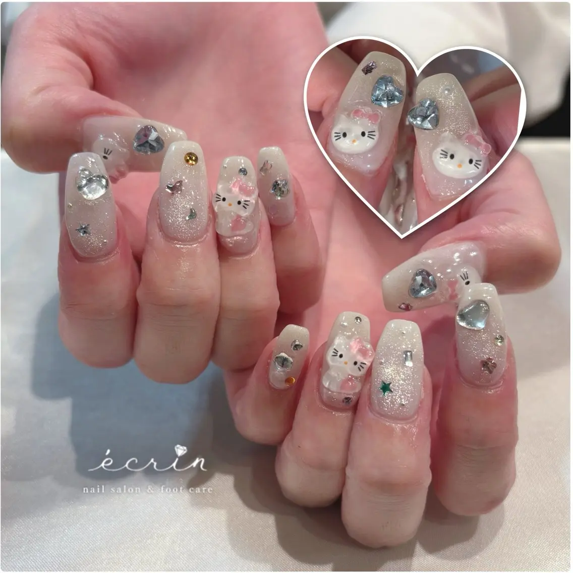 ネイル 持ち込み ecrin エクラン Haruka🌼のネイルデザイン