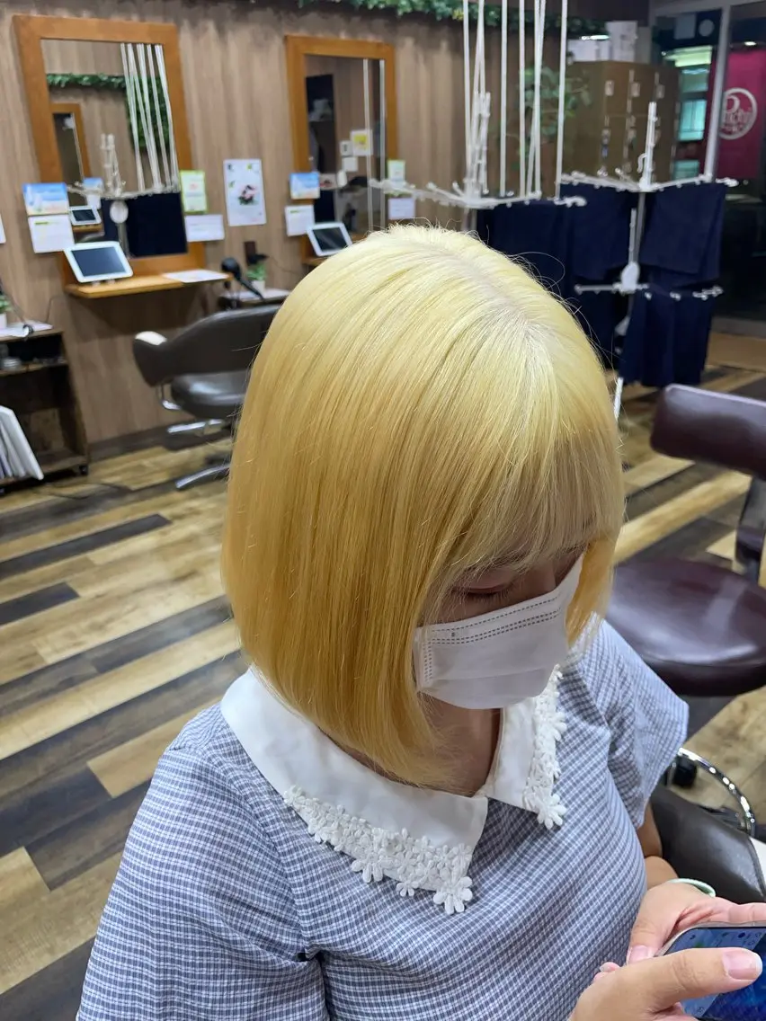 カラー ヘアカラー トリートメント 山際勇策 /岐阜美容師のヘアスタイル