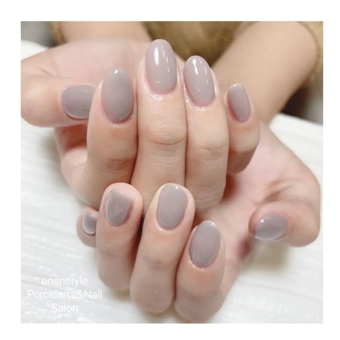 ミディアム ネイル 🐾enen style 🐾のネイルデザイン