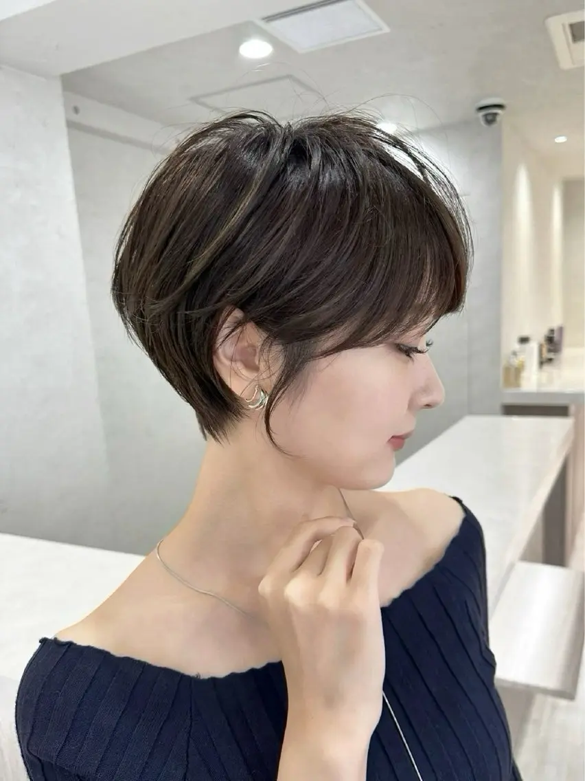 ショート 🫧似合わせショート ゴヤ🫧のヘアスタイル