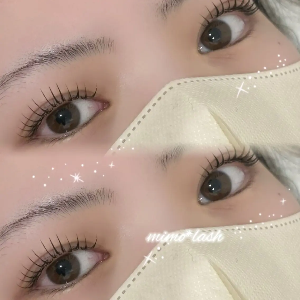マツエク・マツパ Dカール マツエク mimo*lash 🍒sakura🍒のマツエク・マツパデザイン
