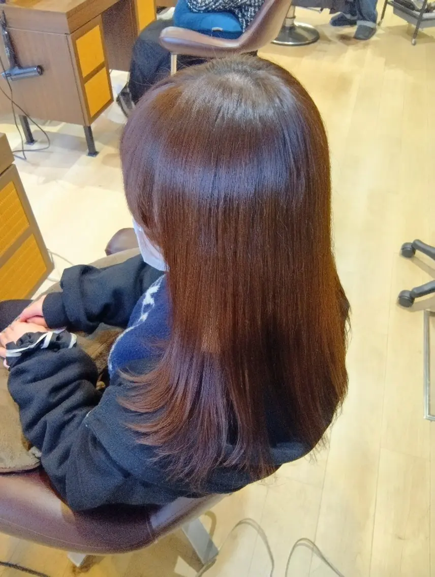 ロング 縮毛矯正 トリートメント カット トリートメント 小林暢🌟Orque 髪質改善サロン🌙のヘアスタイル