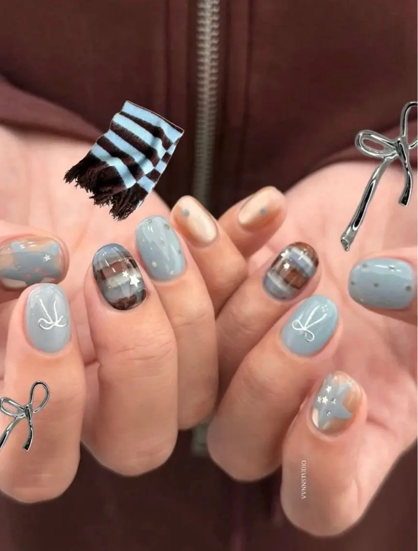 ネイル チークネイル フットネイル フレンチネイル グラデーション 韓国ネイル YUKI NAILのネイルデザイン