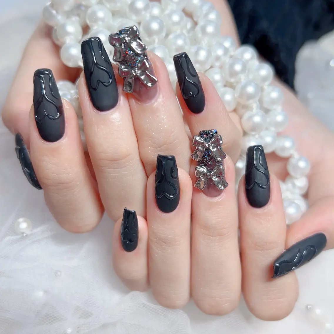 ネイル ハンドネイル 🎀M nails✨ ビューティーのネイルデザイン