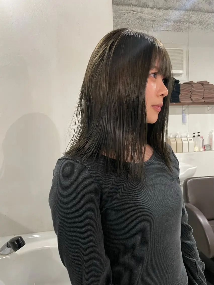 カラー 田代 さつきのヘアスタイル