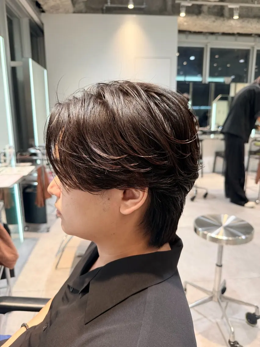 ショート パーマ メンズ メンズパーマ パーマ 菅野 智敬のヘアスタイル