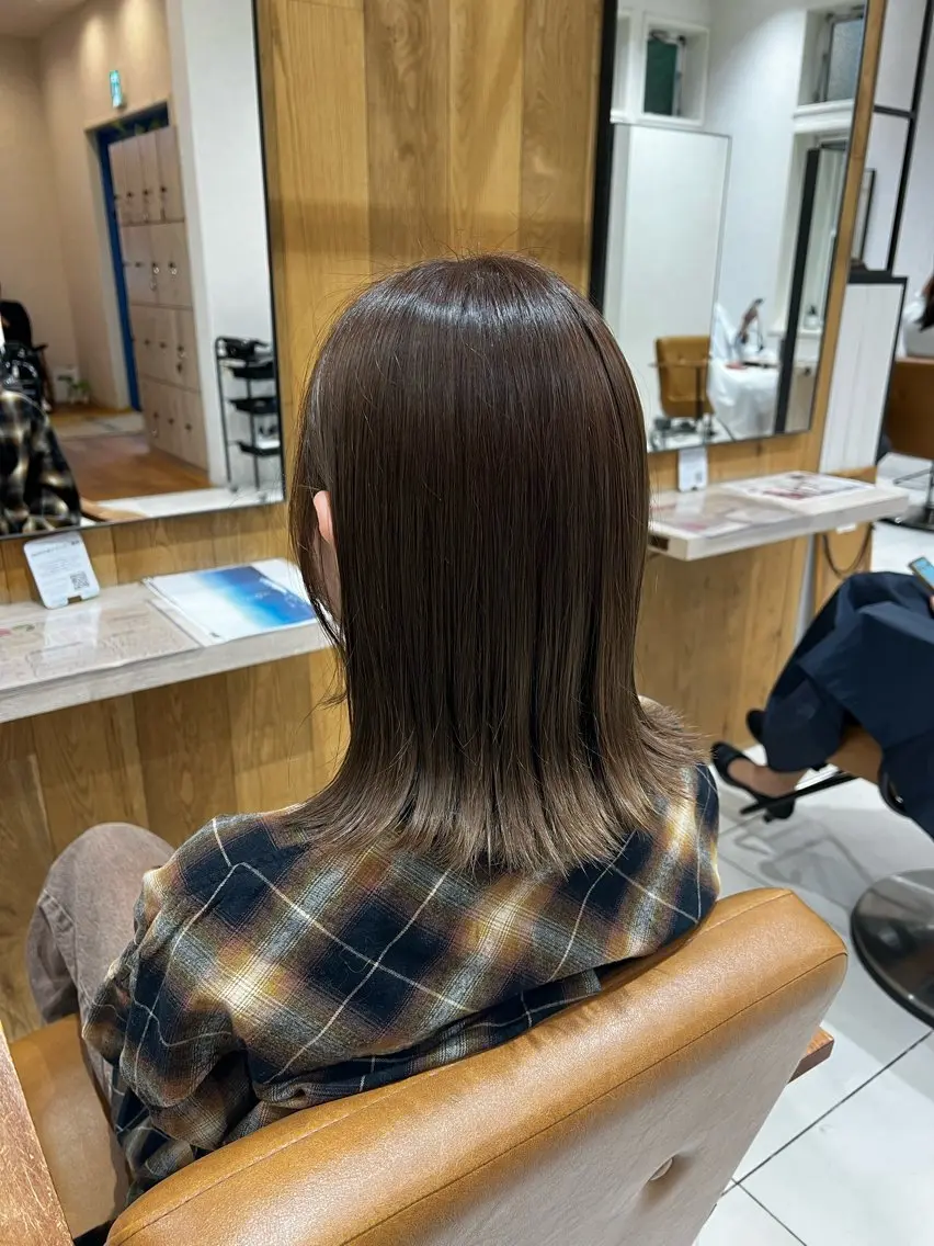 リタッチカラー×2stepトリートメント🩷(白髪染め可能)🤲の写真