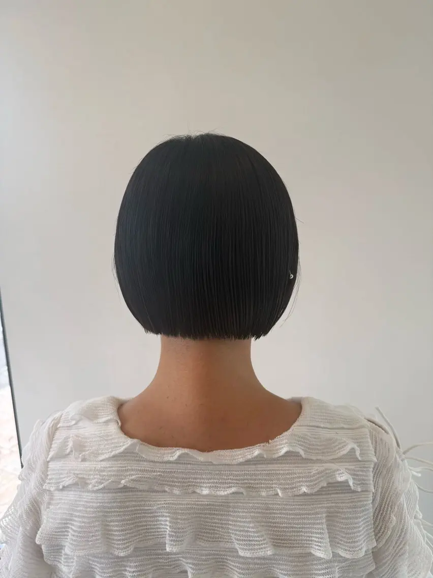ショート カット トリートメント りか/透明感カラー/ レイヤーカットのヘアスタイル