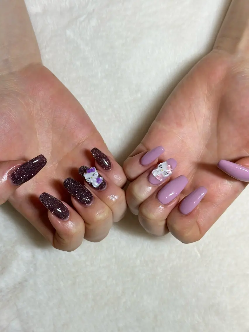 ロング yuka ⭐︎のネイルデザイン