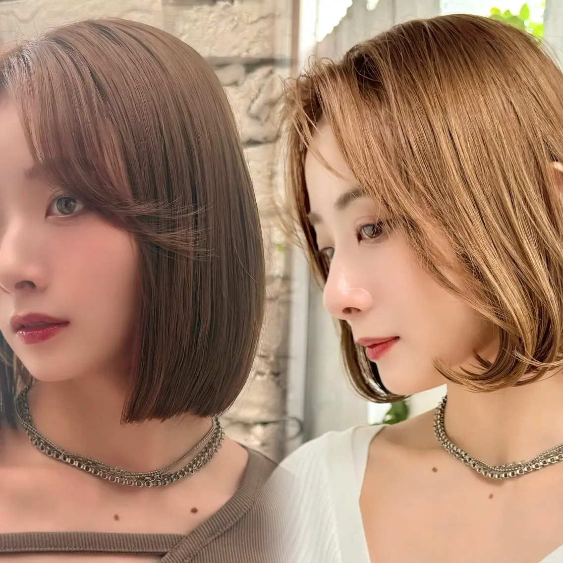 【🌼7.8月限定/しっかりケアしたい方🌼】カット➕透明感カラー➕髪質改善3step トリートメント✨の写真