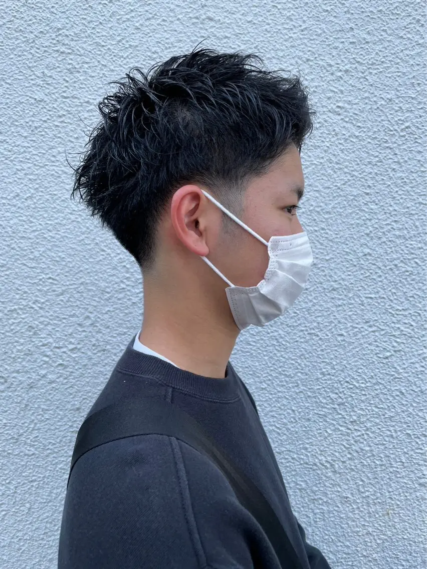 ショート メンズ 矢部 海斗のヘアスタイル