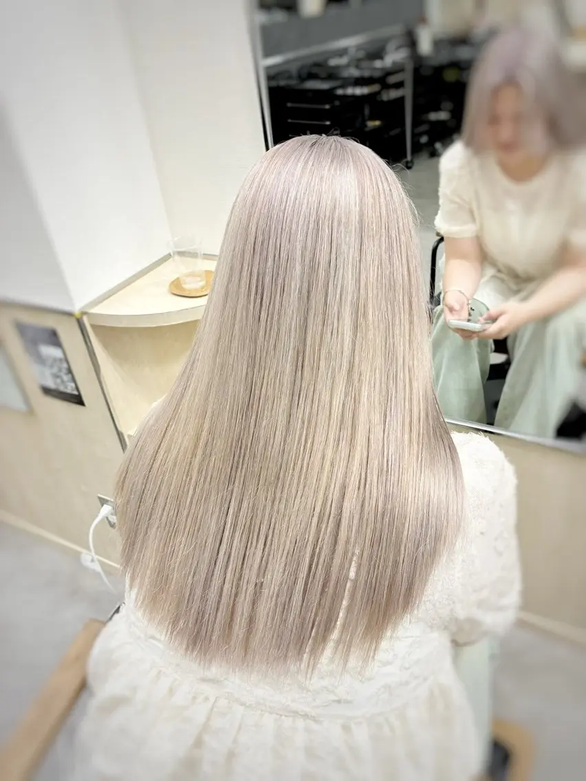 カラー 透明感カラー🍀 Satoのヘアスタイル