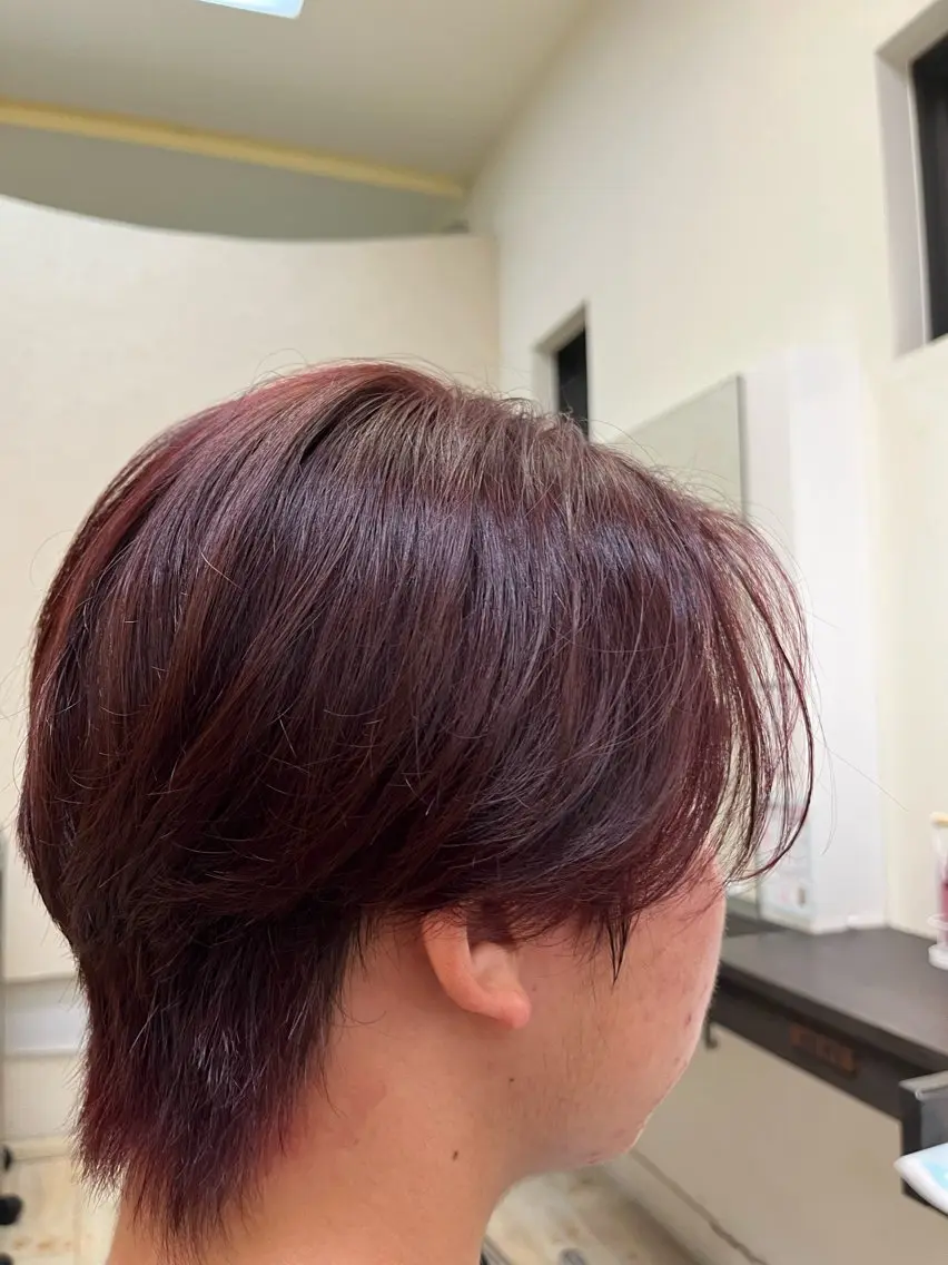 カラー 片岡 陽のヘアスタイル