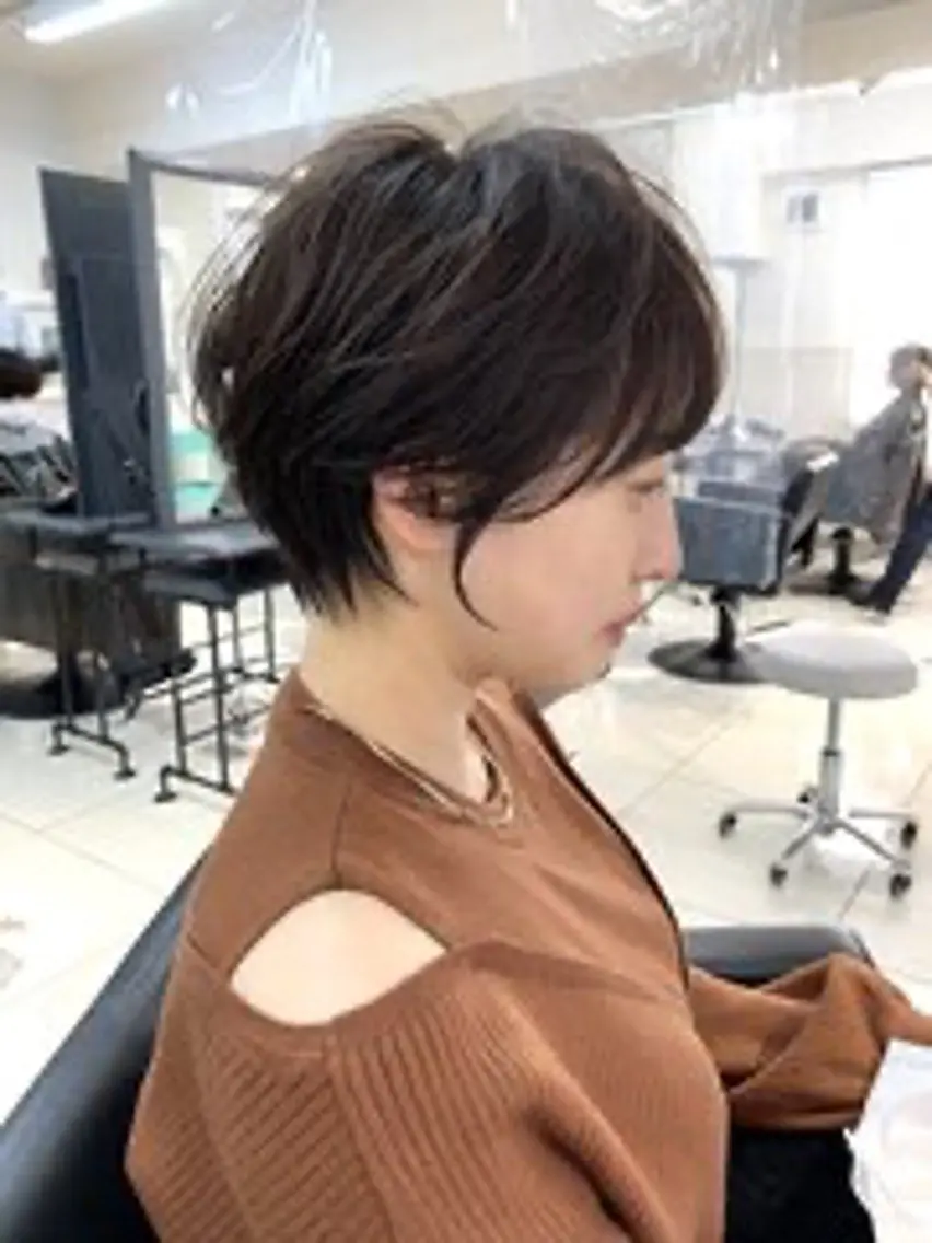 ショート 渋谷美容師 vain はるのヘアスタイル