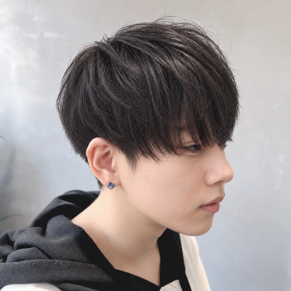 メンズ マッシュ カット ブリーチなしWカラー メンズカット✨ワタベのヘアスタイル