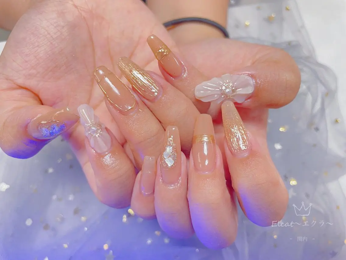 ネイル ハンドネイル ハンドケア ネイルサロンエクラ 🫧Shizukaのネイルデザイン